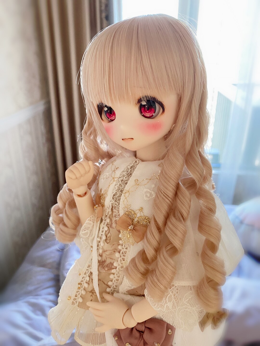 Buy Pengin Workshop Bjd/ DD/ SD Heat Resistant Wig Elizabeth Online in  India