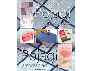 PROMO - Livre "Découverte du Pojagi, l'art Coréen" par Yangsook Choi -  français - anglais - Patchwork coréen - Modèles et explications