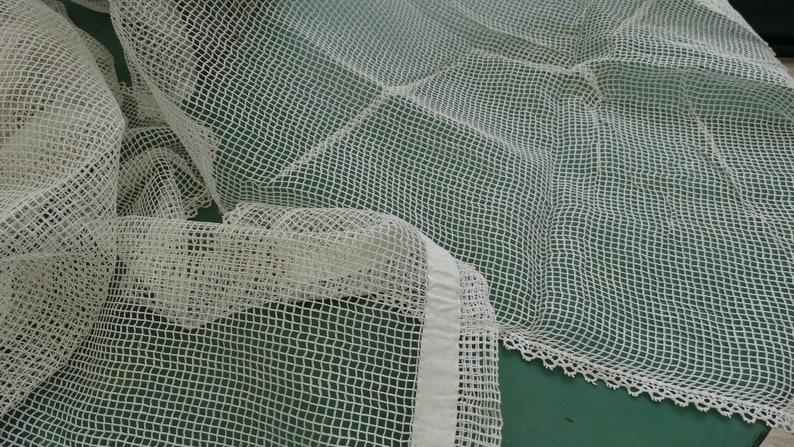 White old Lace Curtains Lace Curtains old window curtains pair French vintage fabric pair antique curtains curtains white vintage