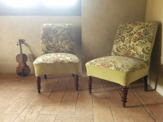 Set Of 2 Antique And Delicate French Second Empire Armchairs Napoleon Iii