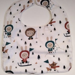Bear bib on the ice floe