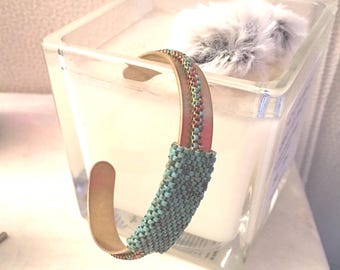 Bracelet manchette miyuki - Un grand marché