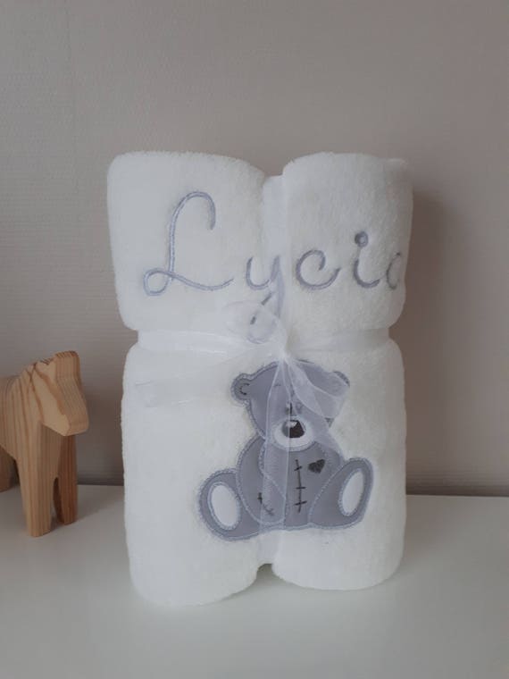 Couverture Bebe Personnalise Plaid Bebe Personnalise Etsy