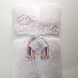 personalized baby blanket, personalized baby blanket, personalized baby fleece blanket image 3