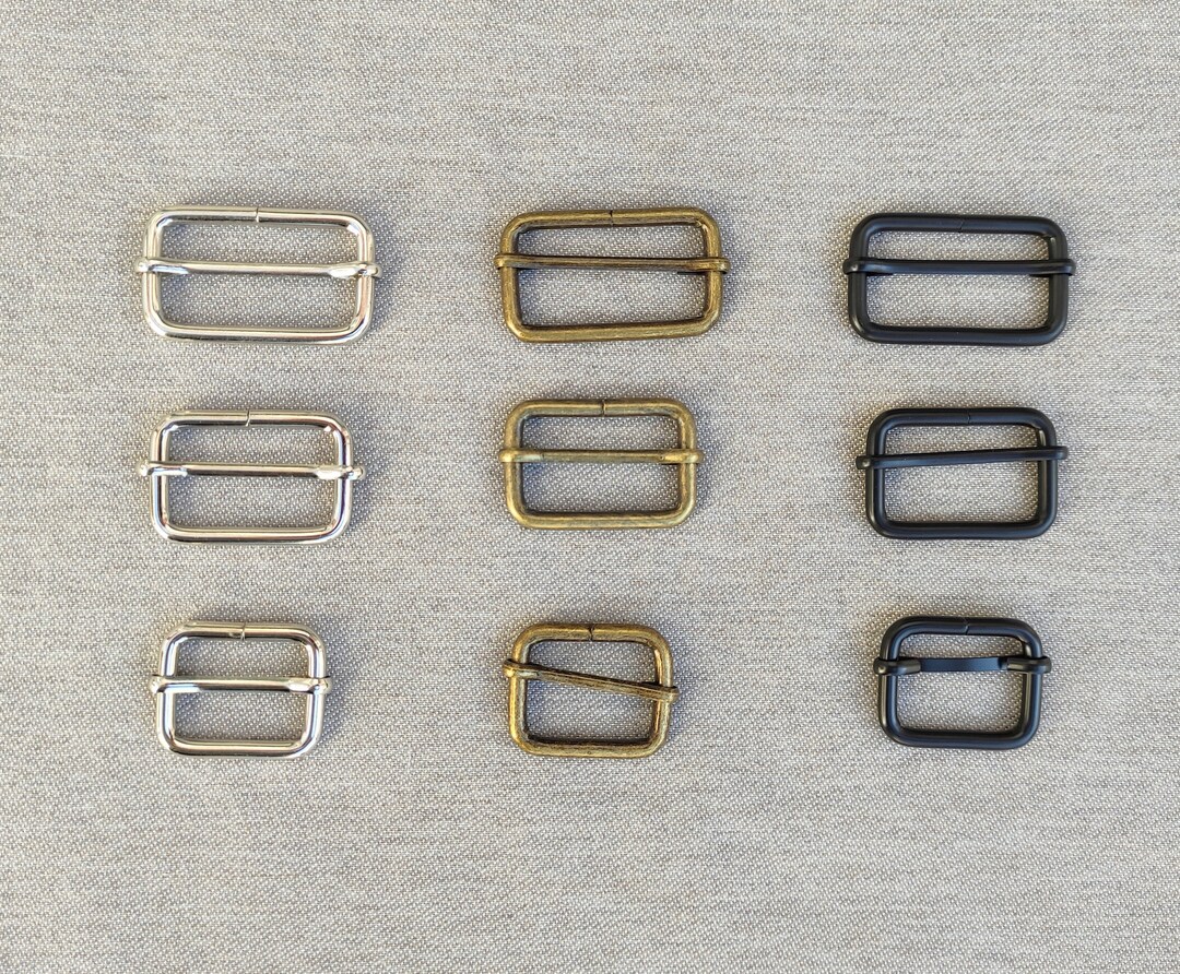 Sliding Buckles Loops 25 30 40 or 50 Mm to Choose From for Etsy