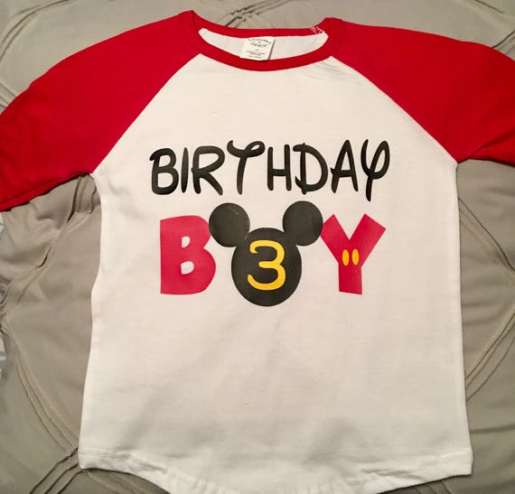 etsy disney birthday shirts