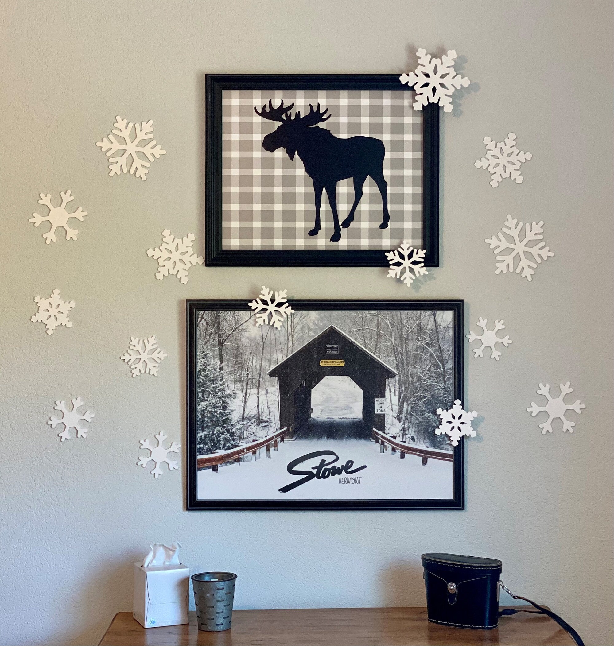 Snowflake Winter Wall Decor Etsy