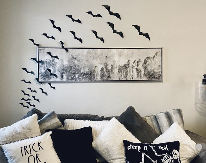 Halloween Bat Wall Decor Etsy