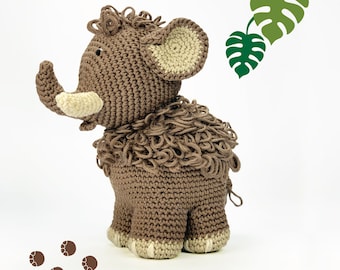Mammut Amigurumi – crochet pattern (Italian)
