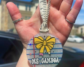 Custom Teacher Ornament | Teacher Appreciation Gift