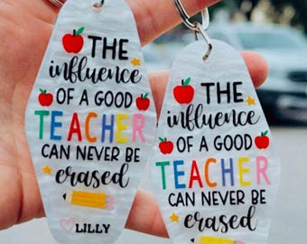 Teacher Hotel Key Fob | Personalized Teacher Gift