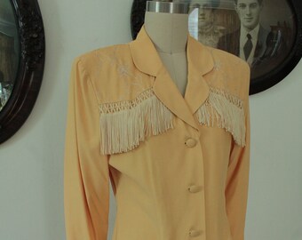 1980's Western Style Lori Weidner Dress
