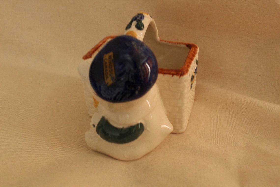 Made in Occupied Japan Porcelain Toothpick Holder Etsy