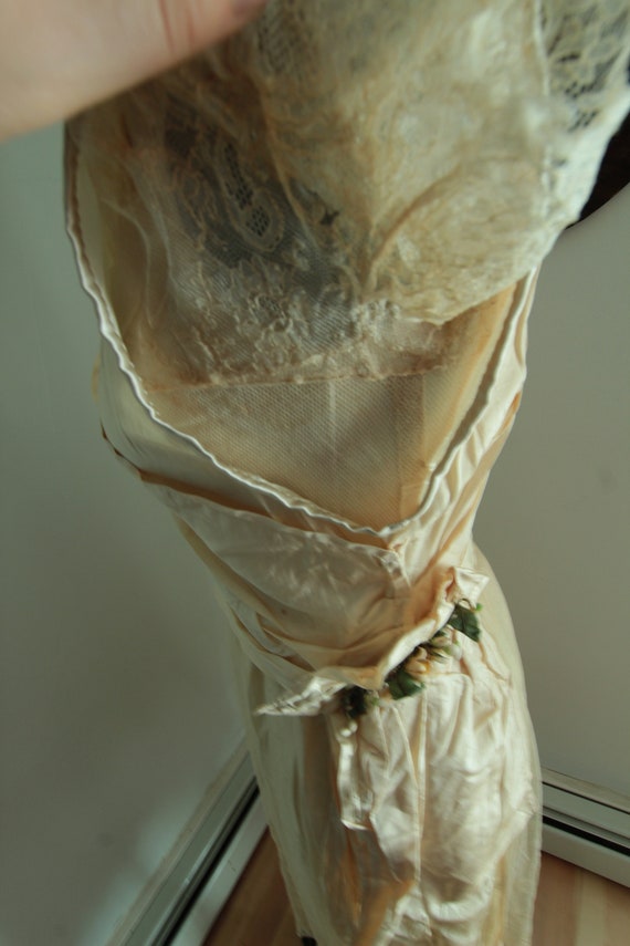 1920’s Ivory Silk Wedding Dress Dress - image 6