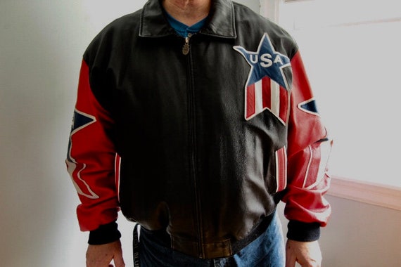 Michael Hoban WhereMI USA Men's Motorcycle Jacket