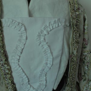 Handmade 1770's Rococo Style Robe A La Francaise Stomacher and ...