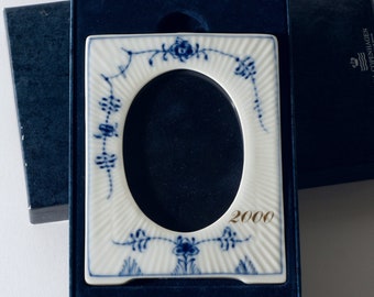 Royal Copenhagen portrait picture frame