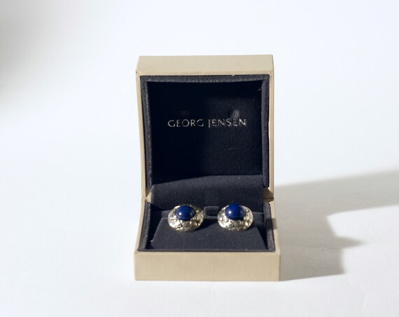 Georg Jensen sterling silver screw back earrings … - image 7