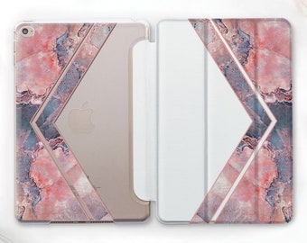 Pink Marble iPad 11 2018 Case iPad Mini 5 2019 Case iPad Air 3 2019 iPad Pro 10.5 Case Nature Stone 6 iPad 10.6 Case iPad Pro 9.7 AMM6113