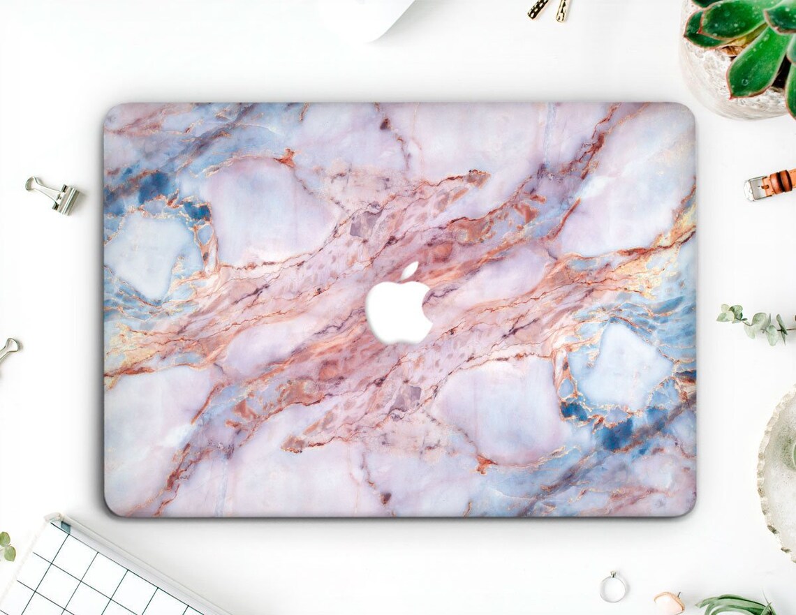 Marble Macbook Pro Case Marble Laptop Case Macbook Hard Case Etsy