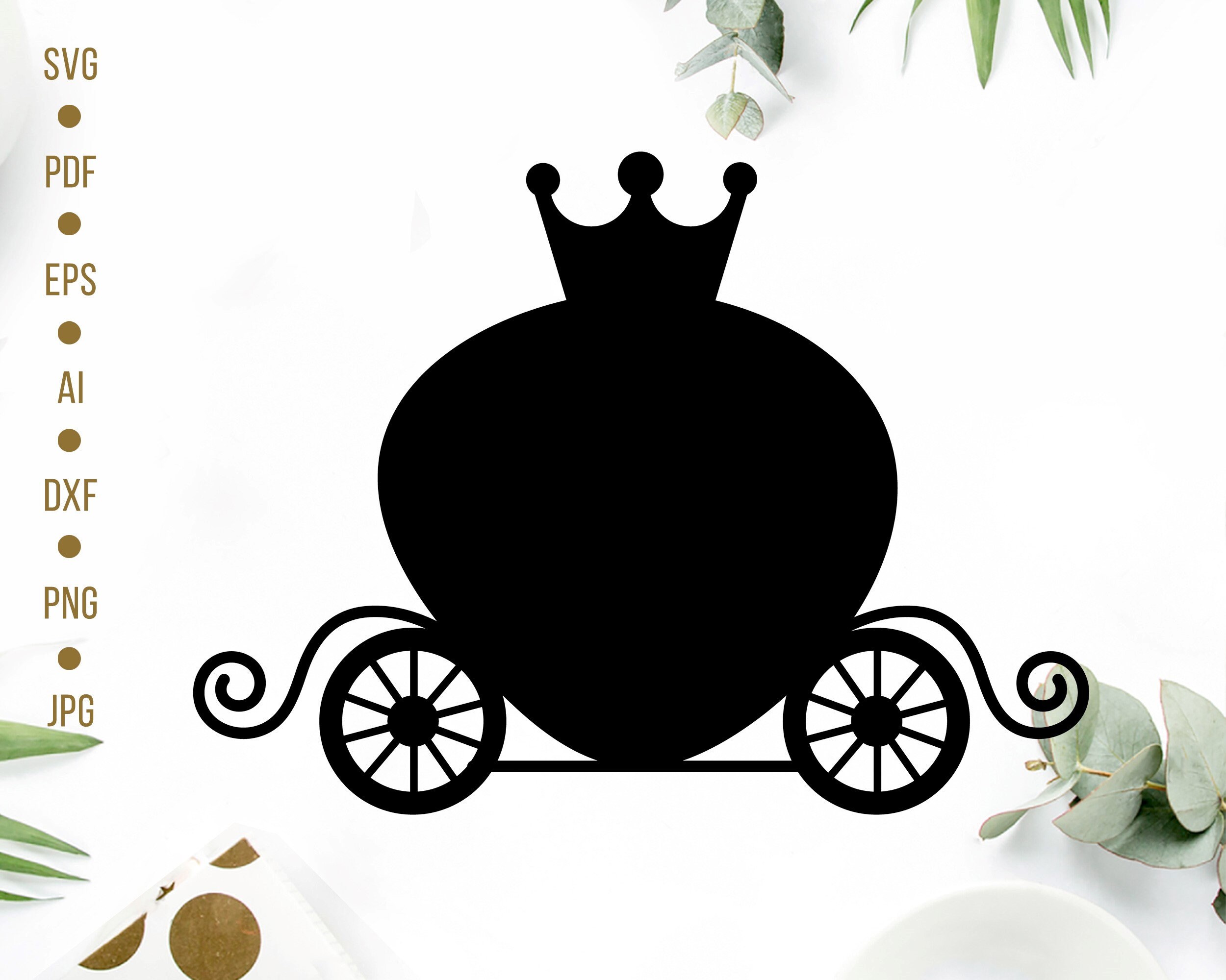 cinderella-coach-svg