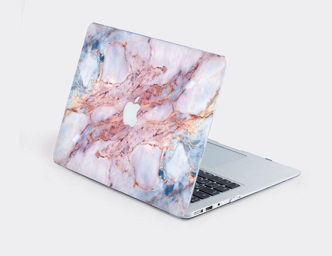 Marble Macbook Pro Case Marble Laptop Case Macbook Hard Case Etsy