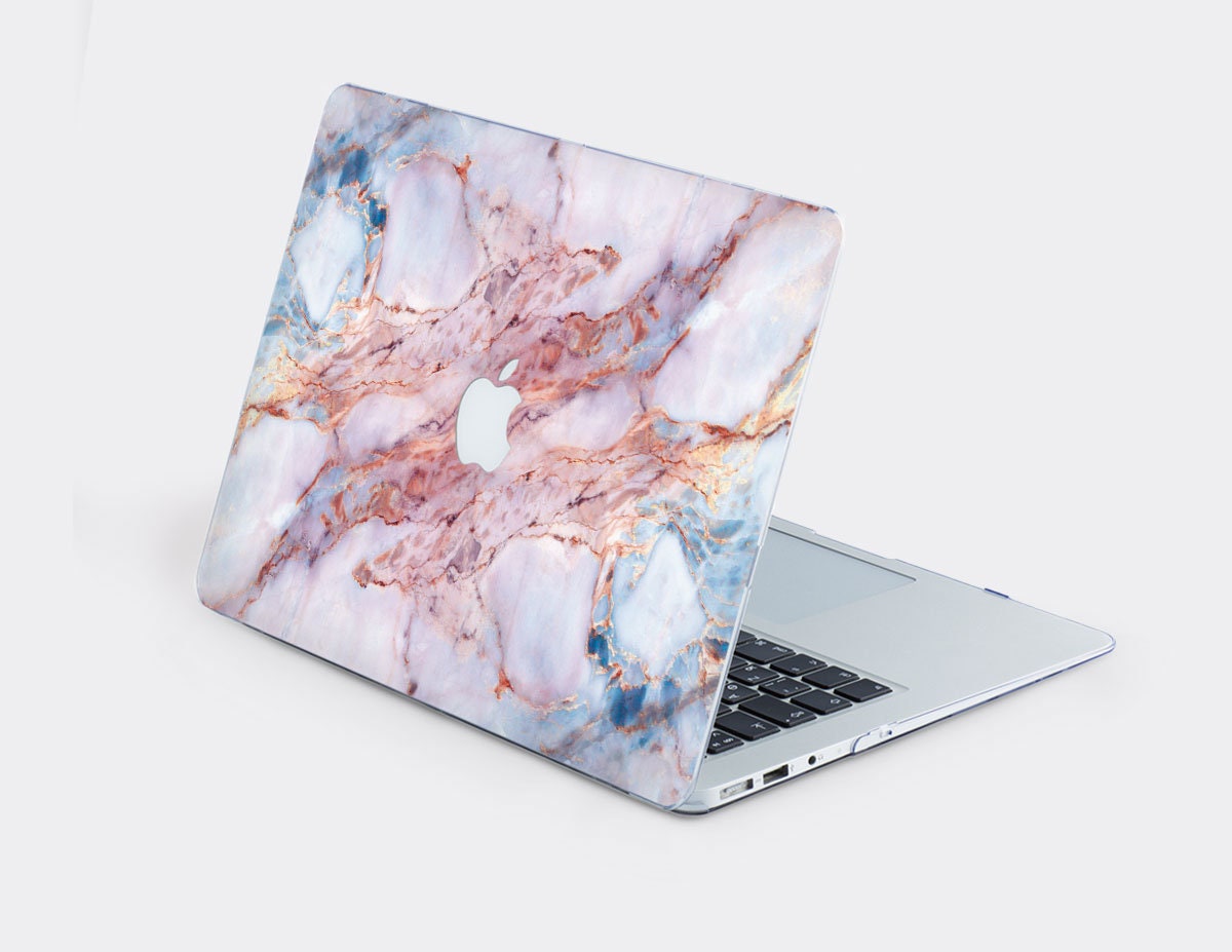 Marble Macbook Pro Case Marble Laptop Case Macbook Hard Case Etsy