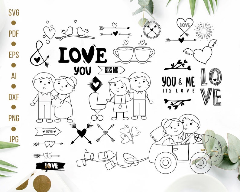 Download Stick Family SVG Bundle Family Cut File Love Clipart ...