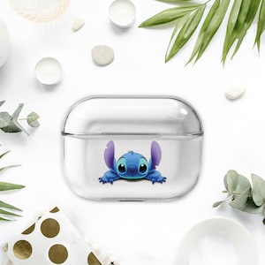 Bleu Lilo et Stitch AirPods Pro Case Cover Coque Mignonne Pour AirPods AirPod Case iPhone 11 Pro AMM6218 image 1