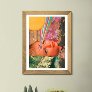 Third Eye Psychedelic Art Print 8x11 Abstract Art Print Psychedelic 12x18 Print Third Eye Art 18x24 Abstract Art Psychedelic Print
