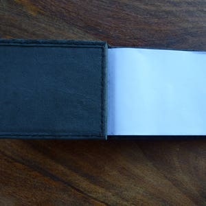 Dispo : Grimoire format A5 elfique Anneau unique cuir gris image 4
