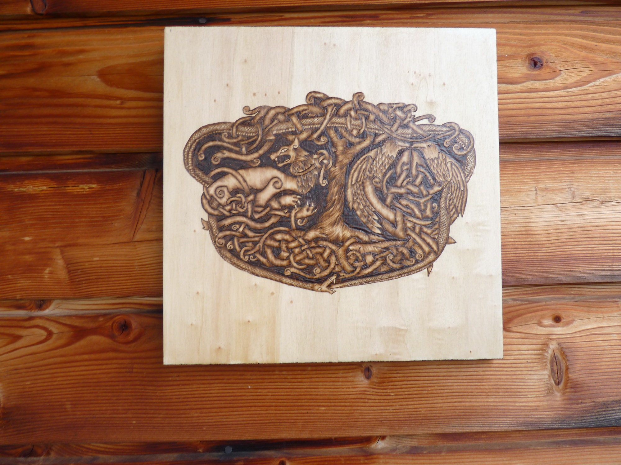 Tableau Estampe Nordique