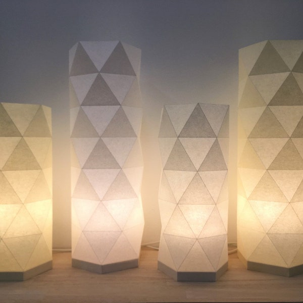 Lampe pliage origami