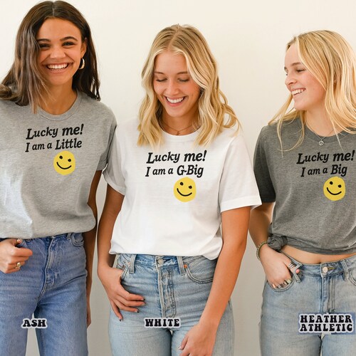 Sorority Big Little Reveal Lucky Me Lucky Me I'm a Etsy