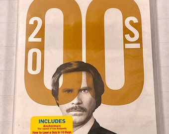 工場未開封 2000年代の象徴的な映画5作品 DVD 5枚組セット アンカーマン ズーランダー シーズ・ザ・ワン セイヴ・ザ・ラストダンス 10日間で男を落とす方法