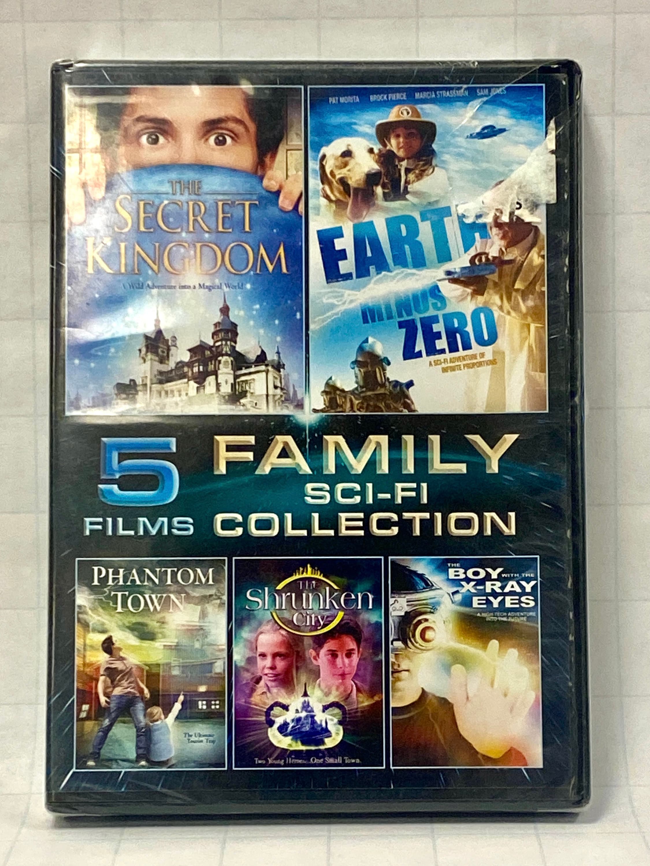 Factory Sealed 5 Film Family Sci-fi Collection DVD New Secret