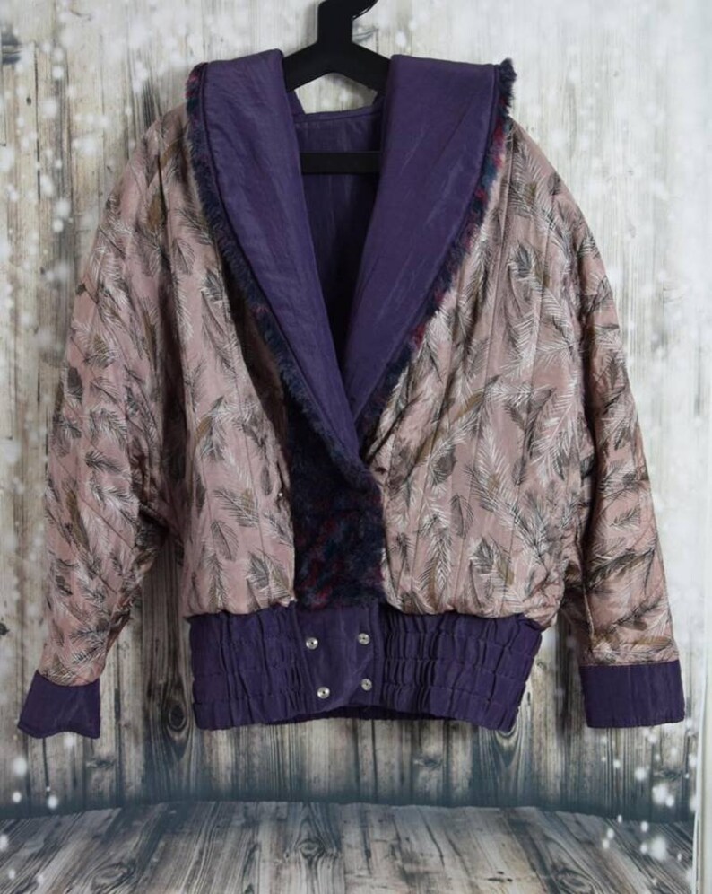 Vintage Two-sided funky bomber coat C/_006