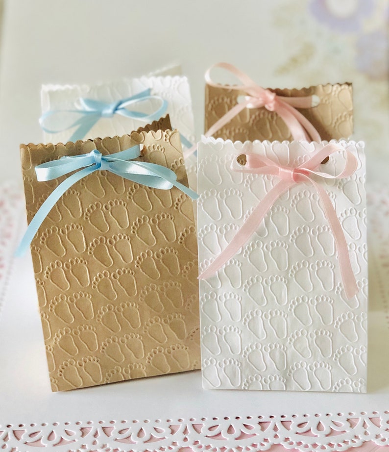 25 Baby Feet Embossed Bags Baby Shower Favors Baby Girl Etsy 25 Baby Feet Embossed Bags Baby Shower Favors Baby Girl Etsy