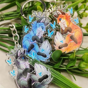 Fairy Fox Keychain