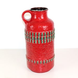 Ceramic floor vase