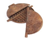 Cast Iron waffle Iron