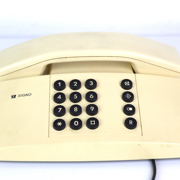 Retro Telefon Signo | vintage | beige