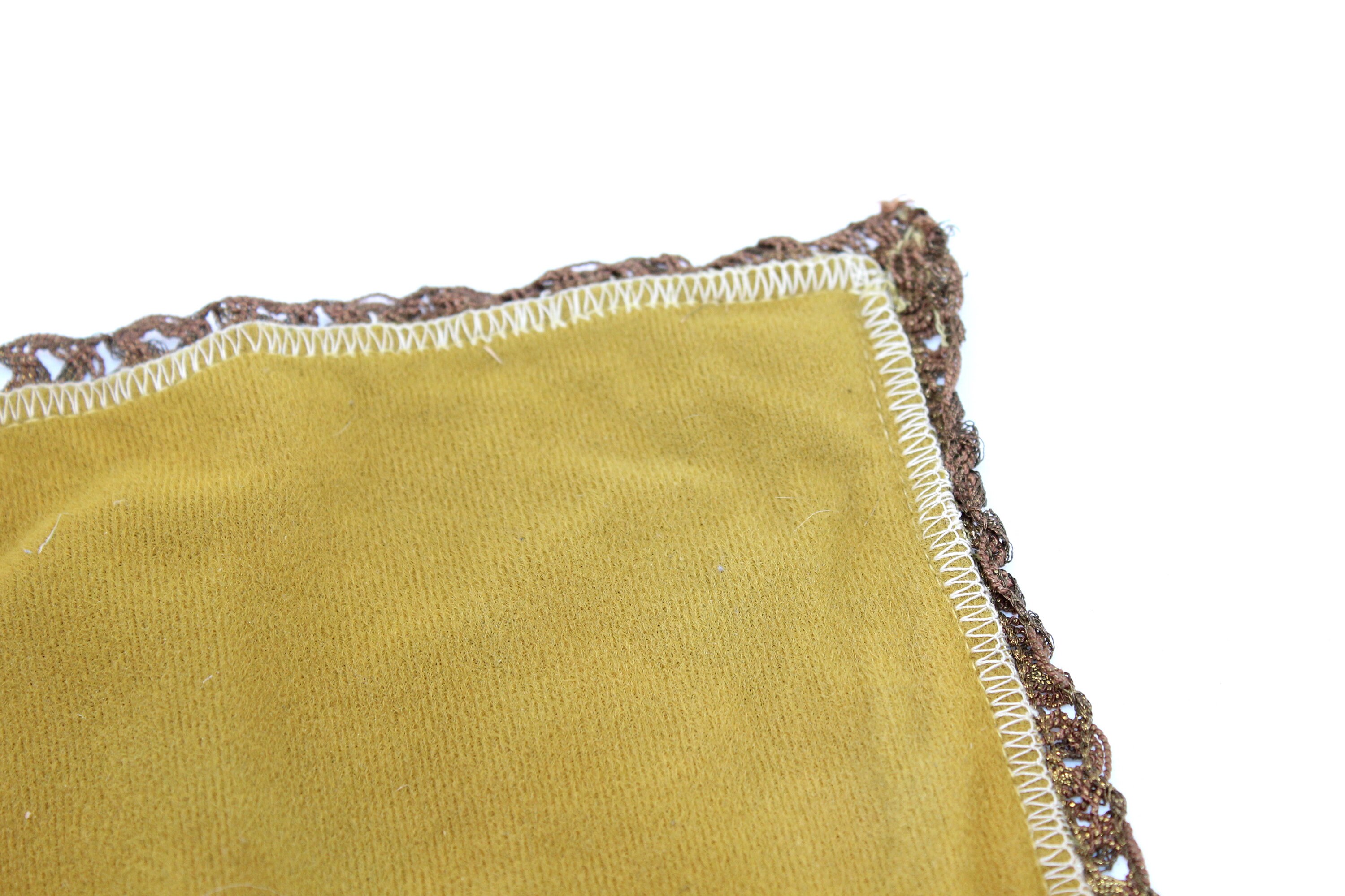 Small Table Runner With Flower Embroidery Etsy