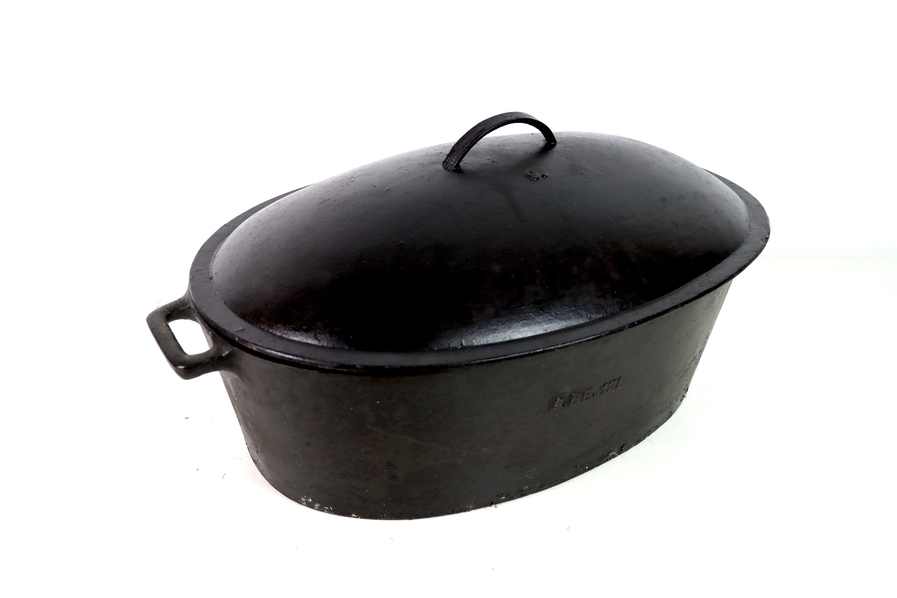 100% Jamaican Skillet/ Frying Pot- Aluminum cooking pot from Jamaica -11  wide