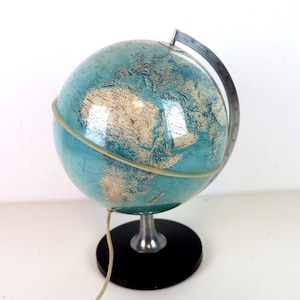 Globus mit Beleuchtung | Vintage