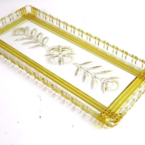 Vintage Stollen plate made of glass | Walther-Glas
