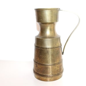Vintage brass jug