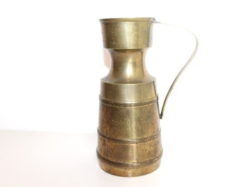 Vintage brass jug