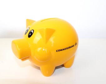 Yellow piggy bank