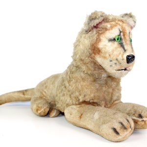 Antique Cuddly Toy Lion